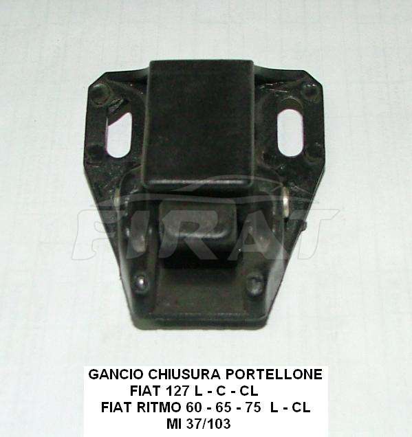 GANCIO PORTELLONE FIAT 127 CL - RITMO 37/103